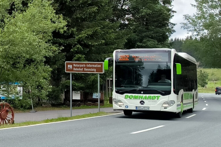 Wanderbus Rennsteiglinie Frauenwald
