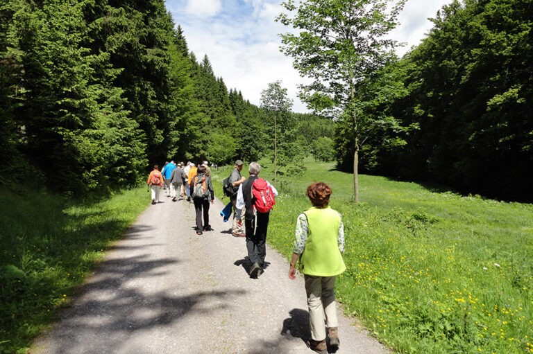 Wandern um Frauenwald